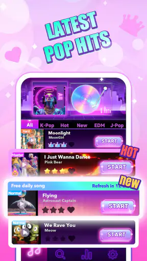 Rhythm Tiles: Canzoni Pop screenshot 4