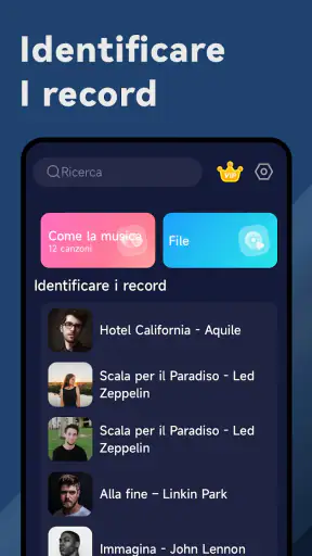 Riconoscere Brani - Find Songs screenshot 7