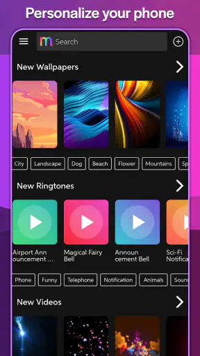 Ringtones & Wallpapers - Mob24 screenshot 9
