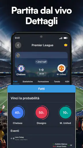 Risultati Calcio in Diretta screenshot 3