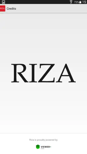 RIZA screenshot