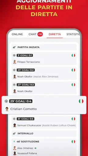 Rossoneri Live – App del Milan screenshot 8