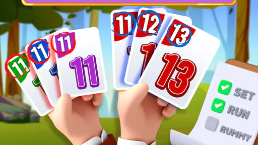Rummy Rush - Scala 40 screenshot 2