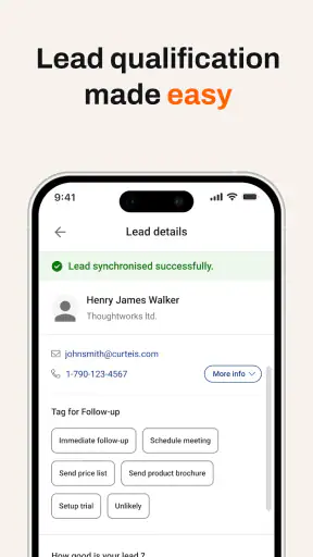 RX Lead Manager App screenshot 4