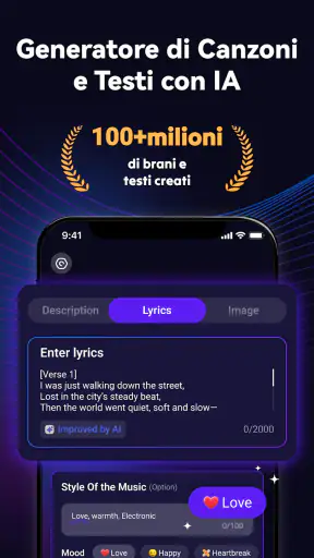 Rythmix: Generatore Musica IA screenshot 2