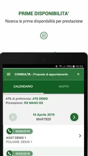 SALUTILE Prenotazioni screenshot 10