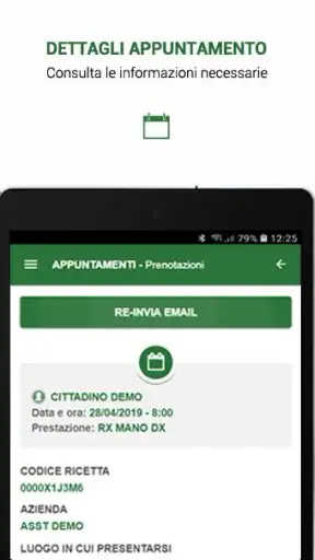 SALUTILE Prenotazioni screenshot 12