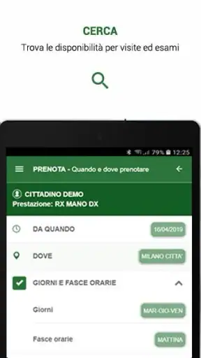 SALUTILE Prenotazioni screenshot 9