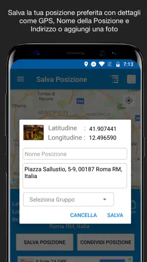 Salva Posizione GPS screenshot 2