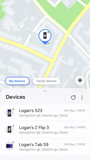 Samsung Find screenshot 2