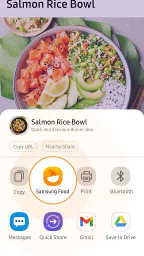Samsung Food: Pianifica pasti screenshot 6