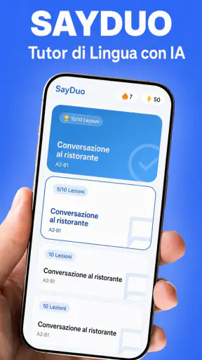 SayDuo: AI Apprendimento screenshot 1