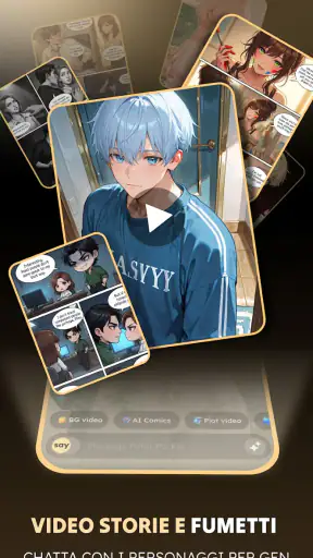 Saylo: Chat IA, Anime e Manga screenshot 2
