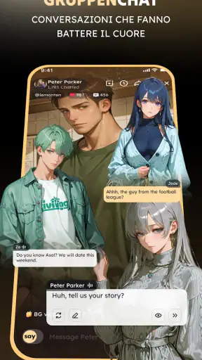 Saylo: Chat IA, Anime e Manga screenshot 5