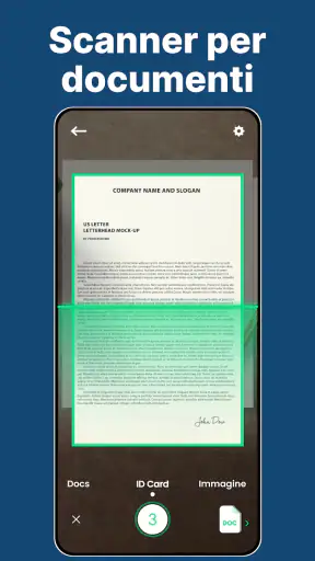 Scanner per carte d'identità screenshot 11