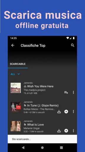 Scaricare musica illimitata screenshot 10