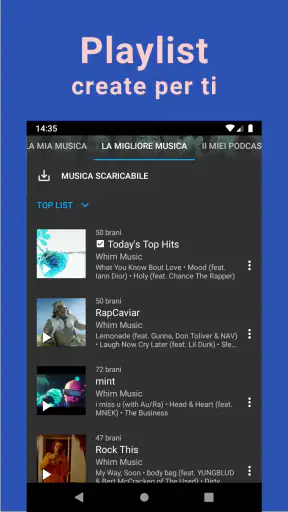 Scaricare musica illimitata screenshot 4