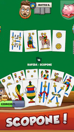 Scopa - Gioco di Carte Online screenshot 12