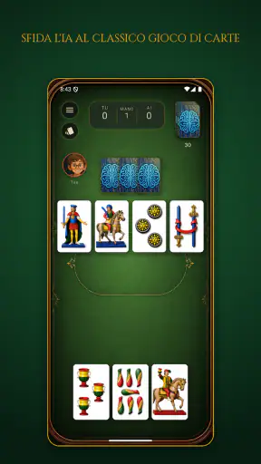 ScopaAI — Scopa Italiana screenshot 1