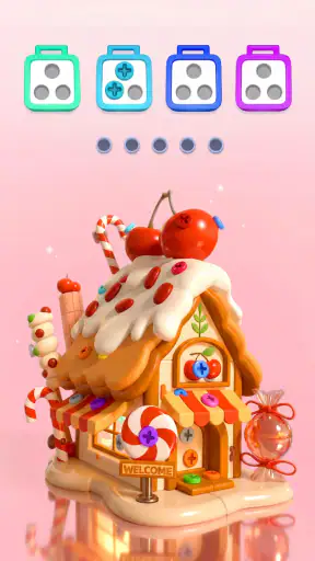 Screw Sort Puzzle: Bulloni 3D screenshot 1