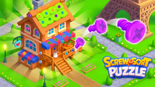 Screw Sort Puzzle: Bulloni 3D screenshot 6