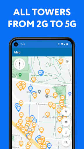 Segnale telefonico 5G, 4G, LTE screenshot 12