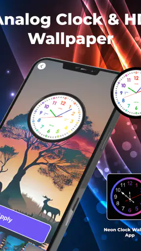 Sfondo Orologio: Data e Ora screenshot 6