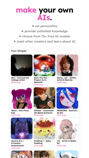 shapes.inc - AI with friends screenshot 11