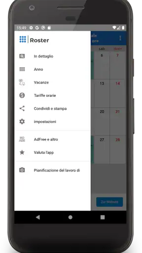 ShiftCal+ Calendario Lavoro screenshot 2
