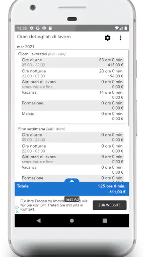 ShiftCal+ Calendario Lavoro screenshot 4