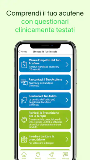SilentCloud: Sollievo Acufene screenshot 12