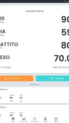 SmartBP Pressione Sanguigna screenshot 10