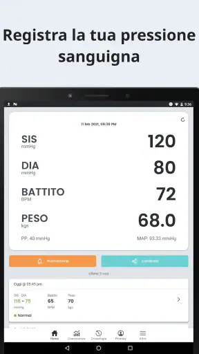 SmartBP Pressione Sanguigna screenshot 9