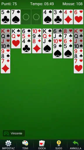 Solitario FreeCell - carte screenshot 2