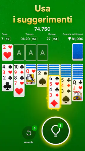 Solitario - Gioco di carte screenshot 6