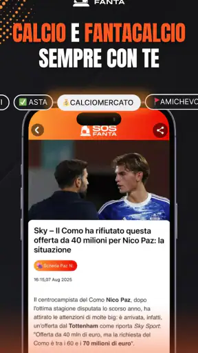 SOS Fanta - Fantacalcio screenshot 2
