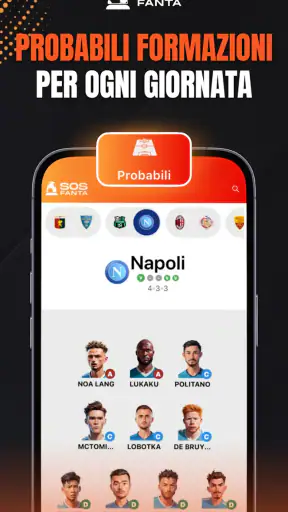 SOS Fanta - Fantacalcio screenshot 4