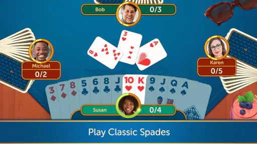 Spades Relax Classic Card Game screenshot 9