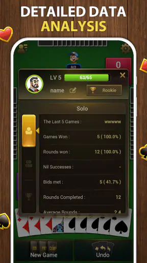 Spades Solitaire - Card Games screenshot 5