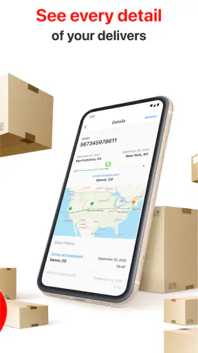 Spottrack: Package Tracker screenshot 2