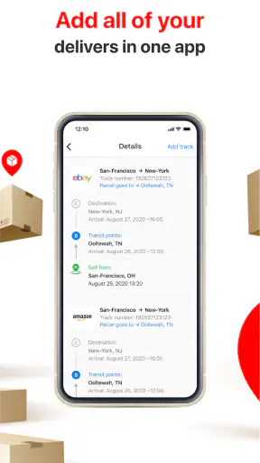 Spottrack: Package Tracker screenshot 3