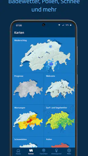 SRF Meteo - Wetter Schweiz screenshot 5