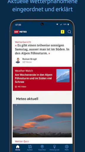 SRF Meteo - Wetter Schweiz screenshot 7
