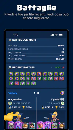 Stats Royale per Clash Royale screenshot 10