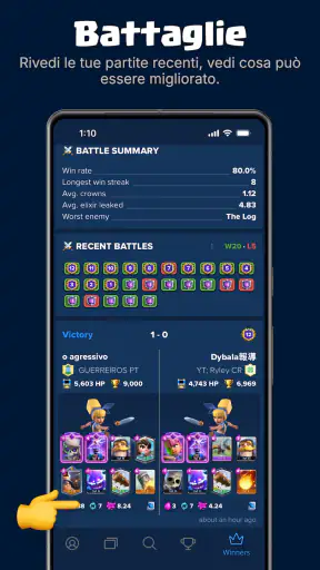 Stats Royale per Clash Royale screenshot