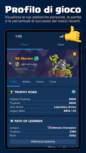 Stats Royale per Clash Royale screenshot 9