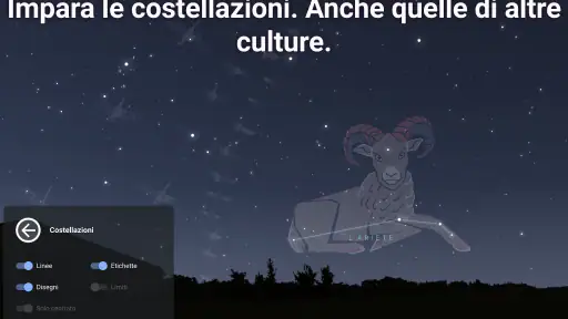 Stellarium - Mappa stellare screenshot 11
