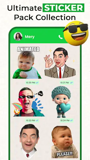 Sticker Divertenti - Tutti screenshot 2