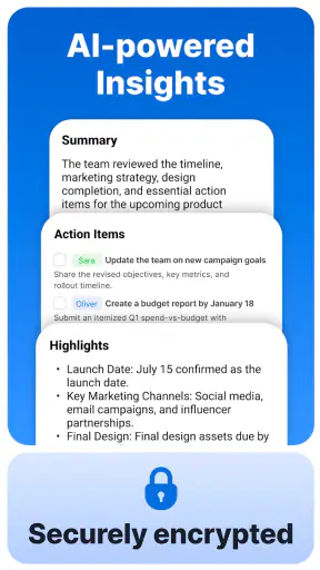 Summary - AI Note Taker screenshot 3