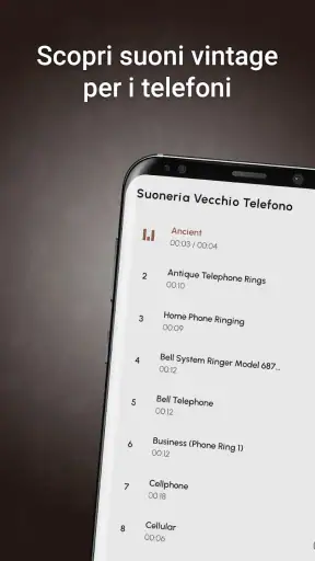 Suoneria Vecchio Telefono screenshot 11